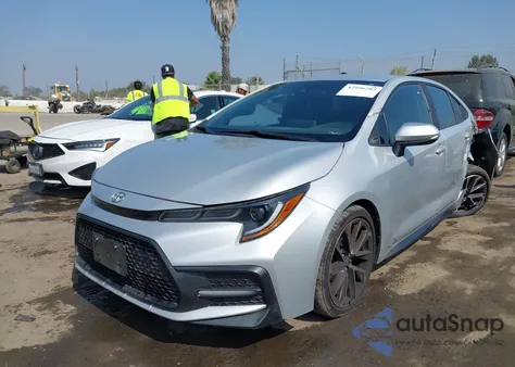 2020 Toyota Corolla Se z USA, uszkodzony, nr VIN 5YFS4RCE1LP056855